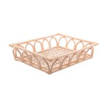 Bandeja Decorativa De Rattan Nature 30x24x7cm 29499 Wolff