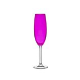 Taça De Champanhe De Cristal Ecológico Colibri Pink 220ml 4S032/220LL Bohemia