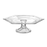 Centro De Mesa Com Pé Cristal 33,5x18cm Stc2195 Adely Crystal