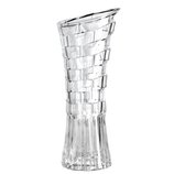 Vaso De Vidro 12x29cm Stc2111 Adely Crystal