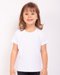 Camiseta Baby Look Infantil em Dry Fit Branco Rosset