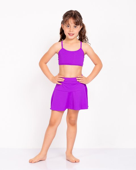 Short saia 2025 academia infantil