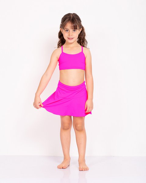 Shorts Saia God Infantil Euforia Guaili Roupas de Praia