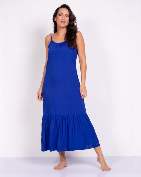 Vestido midi larguinho sales