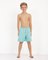 Shorts Masculino Infantil Mash de Tactel 619 Estampa Magic Verde Água