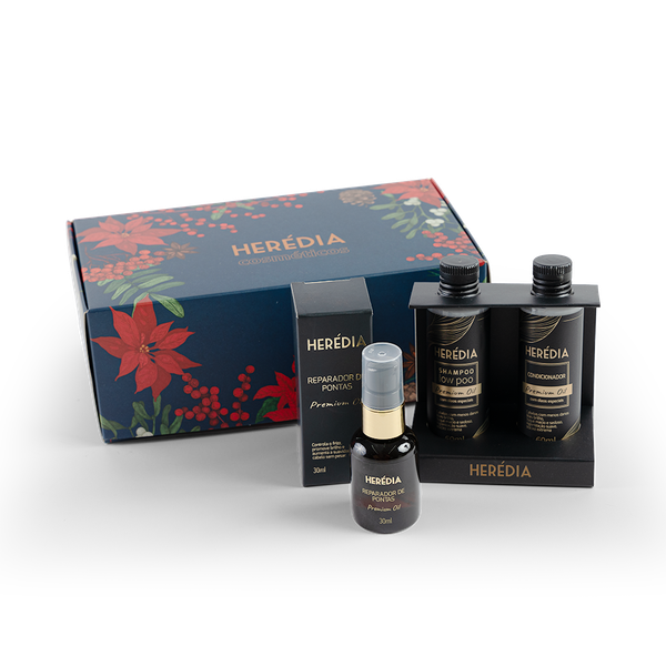 Kit Presente Cabelo Premium Oil - 4 Produtos