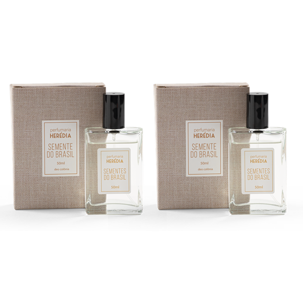 Kit com 2 Perfumes Sementes do Brasil - Deo Colônia 50ml