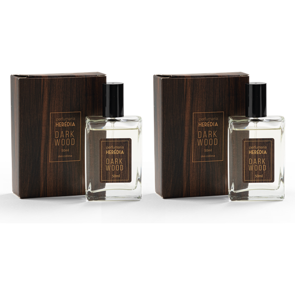 Kit com 2 Perfumes Dark Wook - Deo Colônia 50ml