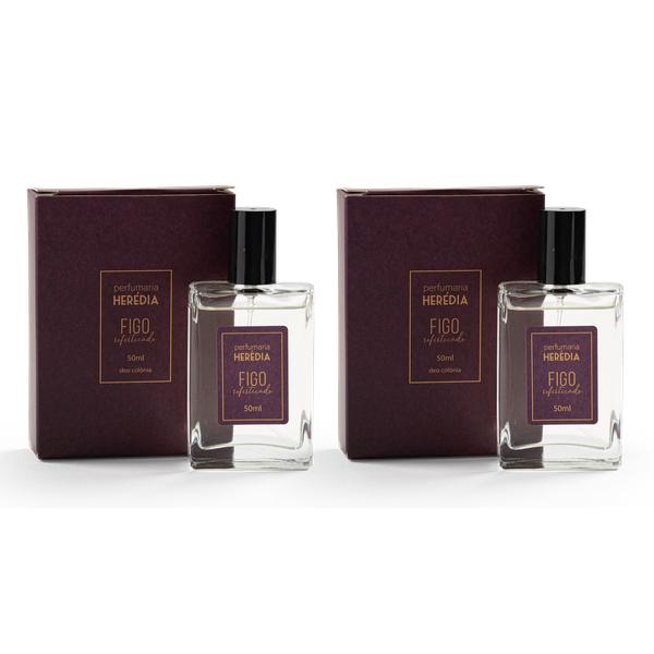 Kit com 2 Perfumes Figo Sofisticado - Deo Colônia 50ml