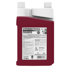 Cipermetrina Calbos 6% 1L - Pour-On | Controle de carrapatos e moscas em bovinos