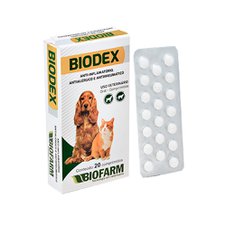 Biodex 20 Comprimidos - Biofarm | Inflamação, alergia e reumatismo