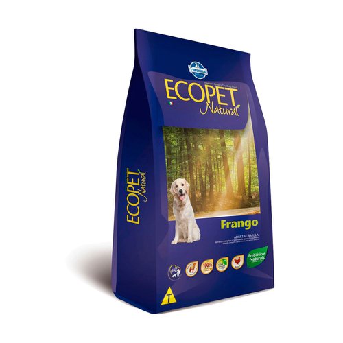 Ra o Farmina Ecopet Natural Frango para C es Adultos de Ra as