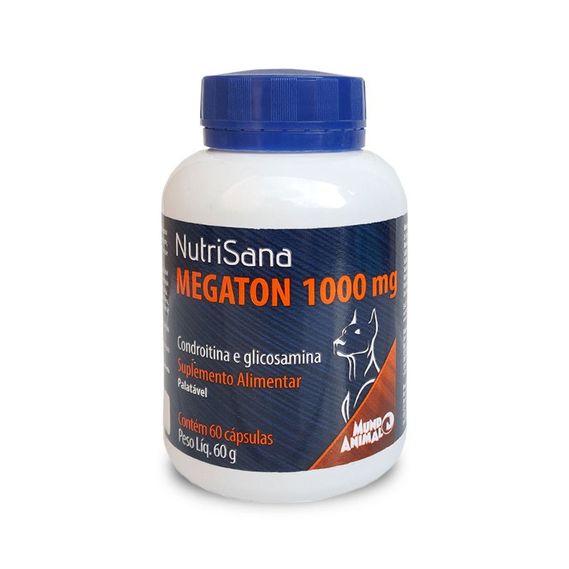 Suplemento Alimentar Nutrisana Megaton 1000mg Loja Agropecuaria