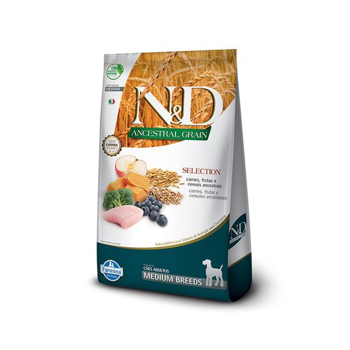 Ração ND Ancestral Selection 15kg - Farmina | Cães Adultos Raças