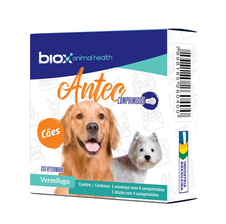 Antec Biox - 4 comprimidos | Vermífugo para cães