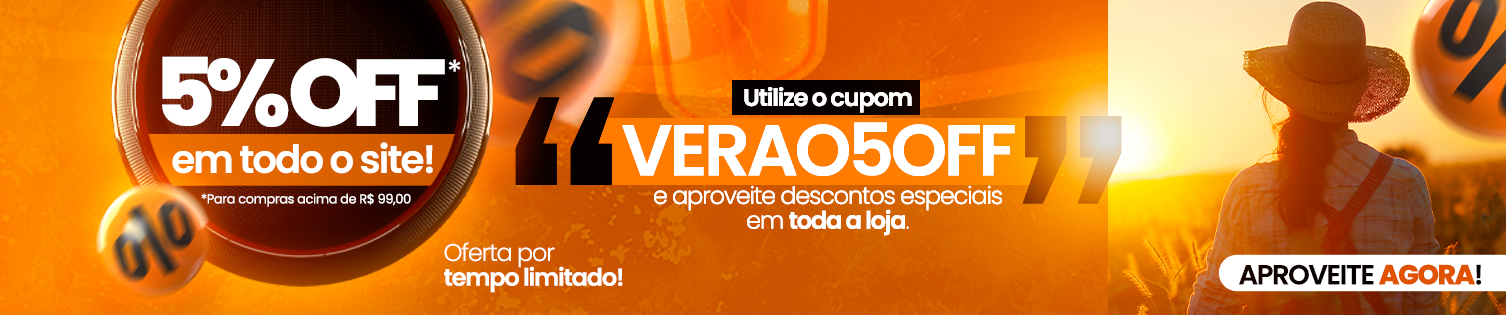 Campanha Verão 5 off