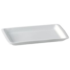 Bandeja Retangular C/Alça 28cm CL 004 M.214 2ª Linha Porcelana Schmidt