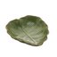 Prato Decorado de Cerâmica Banana Leaf Verde 23,5X22X6,5cm Lyor 4496