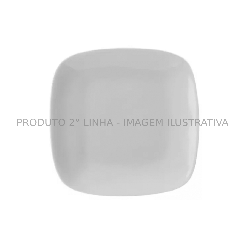 Bandeja Porcelana Quadrada 16cm 2° Linha M.108 Cl 004 - Schmidt