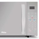 Micro-ondas Philco PMO26 Com 26 Litros, Teclas Fáceis, Função Potência, Porta Espelhada e 1400W - Prata