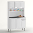 Armário de Cozinha Aço Itatiaia Compacto Kit Rose Branco