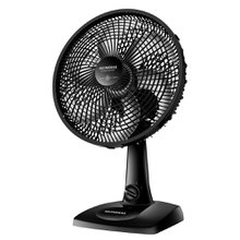 Ventilador de Mesa Mondial VSP-30-B 30cm Com 6 Pás 3 Velocidades e Sistema Ocilante Preto