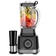 Liquidificador Britânia BLQ1300 Com 12 Velocidades, Função Ice, Função Pulsar e Função Autolimpeza e Jarra 3 Litros Preto