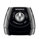 Liquidificador Mondial L28 Com 2 Velocidades, Função Pulsar, Função Autolimpeza e Jarra 2,2 Litros Preto