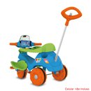 Triciclo Mototico Velobaby 356 Bandeirante Passeio e Pedal Azul
