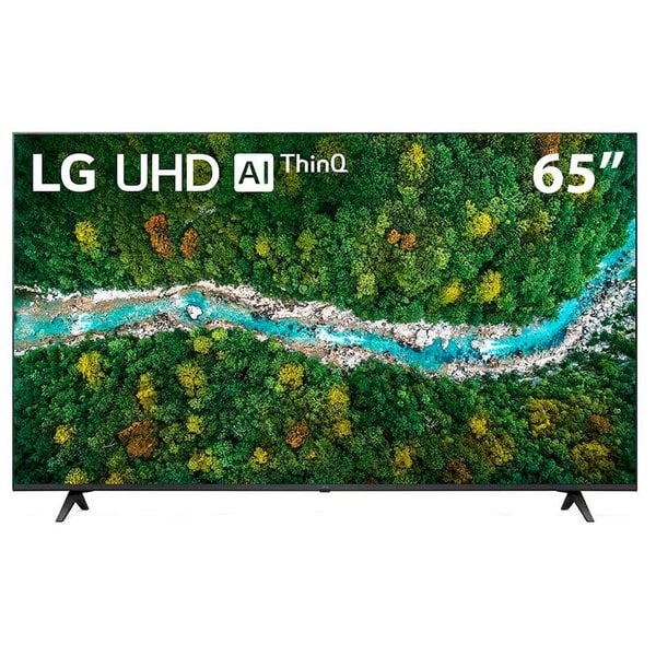 Smart TV LG LED 65" 4K UHD Bluetooth, Wi-Fi Integrado, Inteligência Artificial ThinQ, Smart Magic, Google e Alexa