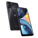 Smartphone Motorola Moto G22 128GB Android 12 RAM 4GB Tela Max Vision de 6,5" 4G Câmera Traseira Quádrupla - Preto