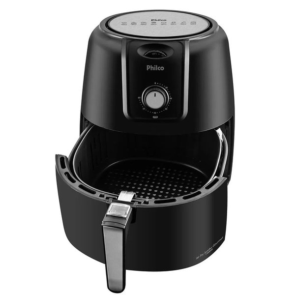 Fritadeira Elétrica Air Fryer Philco Jumbo Gourmet PFR13 Preto Lojas