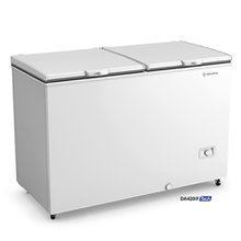 Freezer e Refrigerador Horizontal DA420IF Metalfrio Com 417 Litros e 2 Portas Bivolt