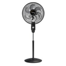 Ventilador de Coluna 40cm EOLO Com 6 Pás e Silencioso Mallory Preto