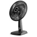 Ventilador de Mesa 30cm Turbo Compact Mallory Preto