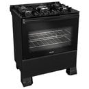 Fogão Mueller MFV5BF 5 Bocas Com Tripla Chama e Acendimento Automático Preto