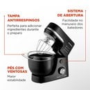 Batedeira Planetária BP-03 Mondial Com 12 Velocidades e 700W de Potência Preto