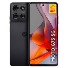 Smartphone Motorola Moto G75 5G 256GB 8GB RAM + 8GB RAM Boost NFC Ultrarresistencia militar Preto