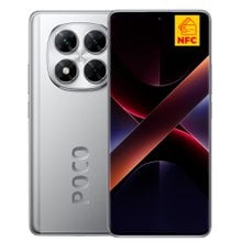 Smartphone Xiaomi Poco X7 5G 256GB 8GB RAM + 8GB de RAM Plus NFC Bateria Longa Duração Cinza