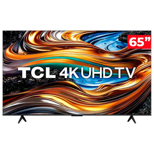 Smart TV TCL LED 65" 4K UHD P755 Google TV, Google Assistente, Dolby Vision e Atmos