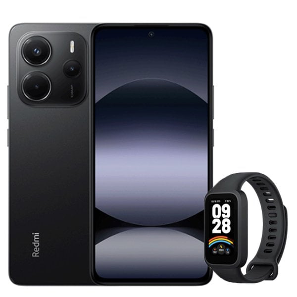 Smartphone Xiaomi Note 14 4G 256GB RAM 8GB Câmera Traseira 108MP com Pulseira Inteligente Xiaomi Preto