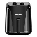 Fritadeira Elétrica Air Fryer Com 4 Litros e 1400W AFITA1005 Itatiaia Preta