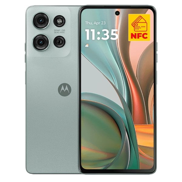 Smartphone Motorola Moto G75 5G 256GB 8GB RAM + 8GB RAM Boost NFC Ultrarresistencia militar Cinza