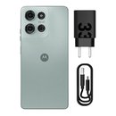 Smartphone Motorola Moto G75 5G 256GB 8GB RAM + 8GB RAM Boost NFC Ultrarresistencia militar Cinza
