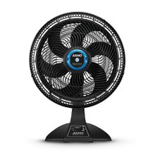 Ventilador de Mesa Silence Force VF55 Arno 40cm Com 6 Pás, 3 Velocidades e Função Repelente 127V Preto
