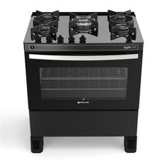 Fogão Atlas Agile Glass 5 Bocas Acendimento Automático - Preto