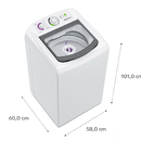 Máquina de Lavar Consul 9kg CWB09BB Com Sistema de Dosagem Extra e Ciclo Edredom Branca