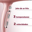 Secador de Cabelo Mondial SC-32 Golden 2000W Rosa