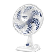 Ventilador de Mesa Silencioso 40cm Com 6 Pás e 3 Velocidades Mondial Branco