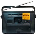 Rádio Portátil Motobras PFT73 7 Faixas Bivolt Preto